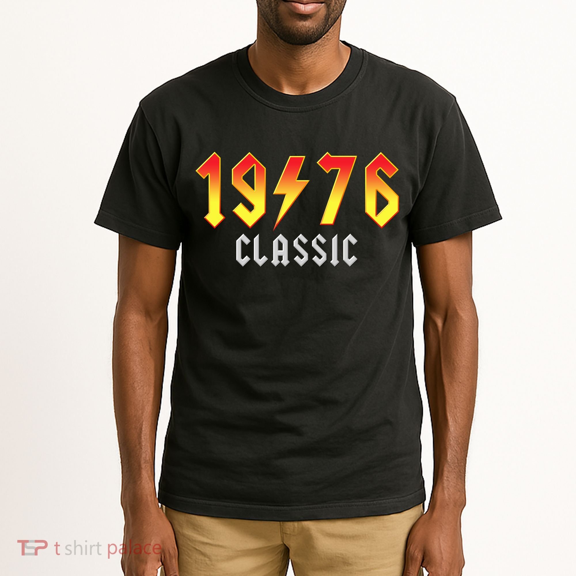 50th Birthday Classic 1976 Retro Rock Band Tall T-Shirt