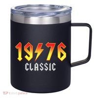 50th Birthday Classic 1976 Retro Rock Band 12oz Stainless Steel Coffee Mug thumb 0