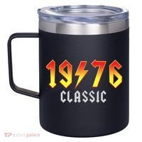 50th Birthday Classic 1976 Retro Rock Band 12oz Stainless Steel Coffee Mug thumb 2