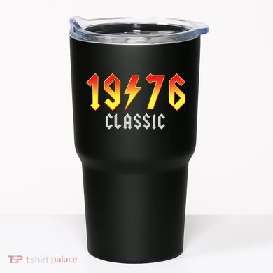50th Birthday Classic 1976 Retro Rock Band Tumbler