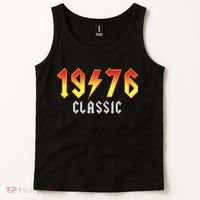 50th Birthday Classic 1976 Retro Rock Band Tank Top thumb 2