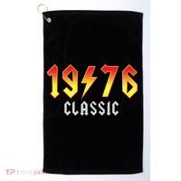50th Birthday Classic 1976 Retro Rock Band Golf Towel thumb 0