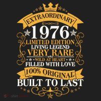 50th Birthday Extraordinary 1976 Limited Edition Living Legend Very Rare  Beanie thumb 2