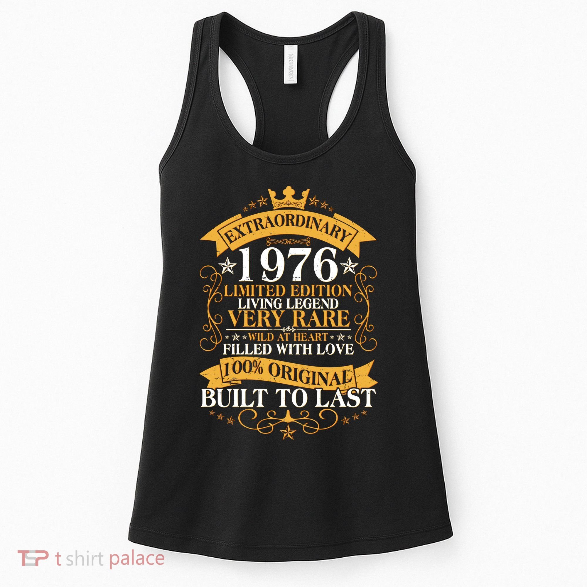 50th Birthday Extraordinary 1976 Limited Edition Living Legend Very Rare  Women's Tank Top