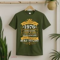 50th Birthday Extraordinary 1976 Limited Edition Living Legend Very Rare  T-Shirt thumb 2