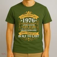 50th Birthday Extraordinary 1976 Limited Edition Living Legend Very Rare  T-Shirt thumb 3