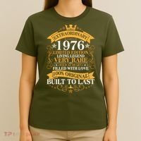 50th Birthday Extraordinary 1976 Limited Edition Living Legend Very Rare  T-Shirt thumb 4