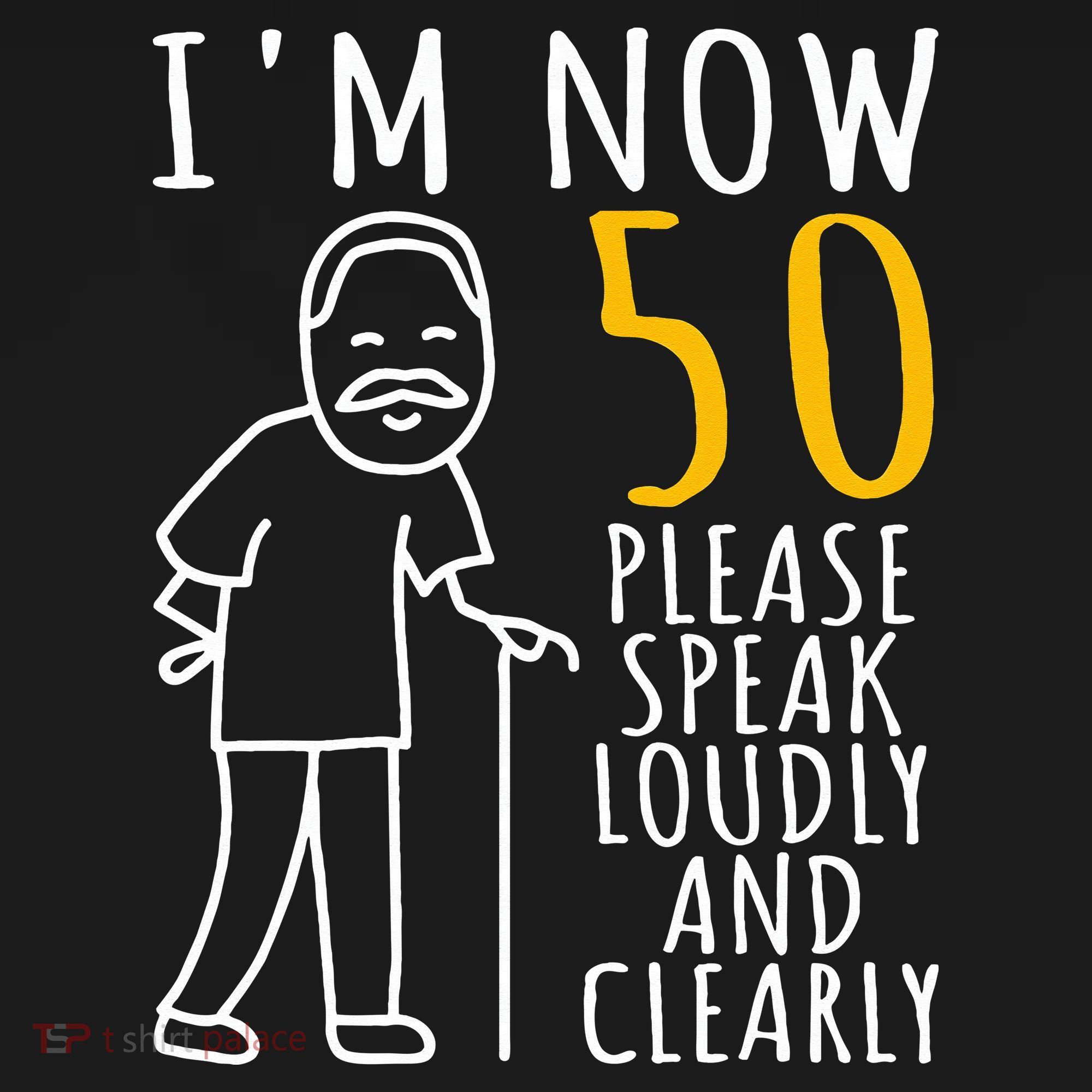 50th Birthday For Him I'm Now 50 Years Old Cool BDay Women's Hoodie