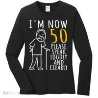 50th Birthday For Him I'm Now 50 Years Old Cool BDay Women's Long Sleeve Shirt thumb 0