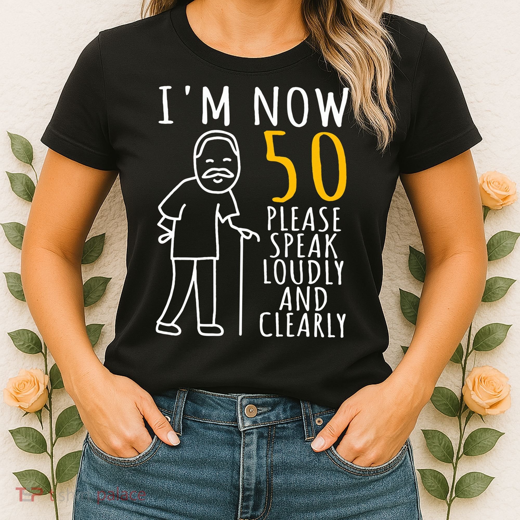 50th Birthday For Him I'm Now 50 Years Old Cool BDay Women's T-Shirt