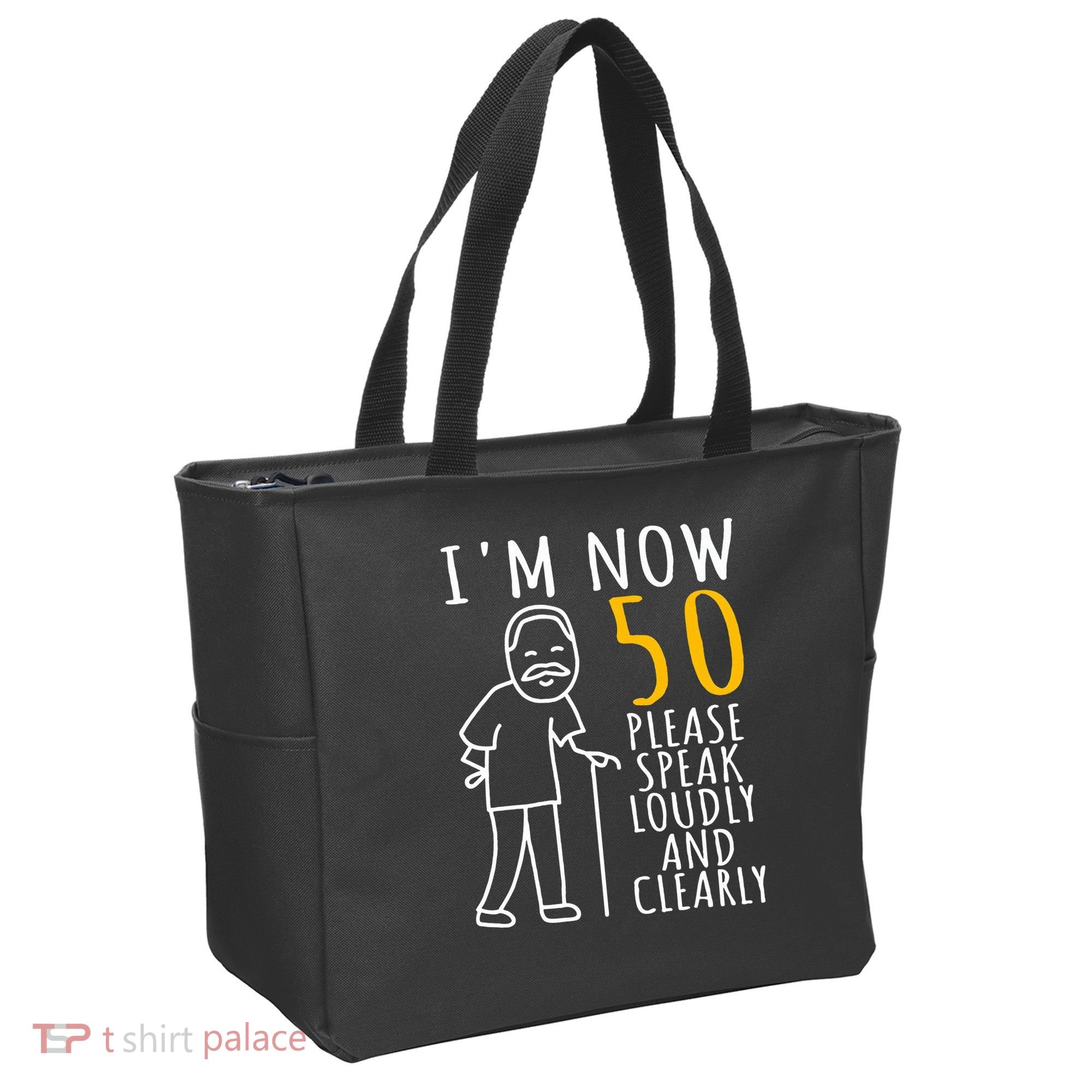 50th Birthday For Him I'm Now 50 Years Old Cool BDay Tote Bag