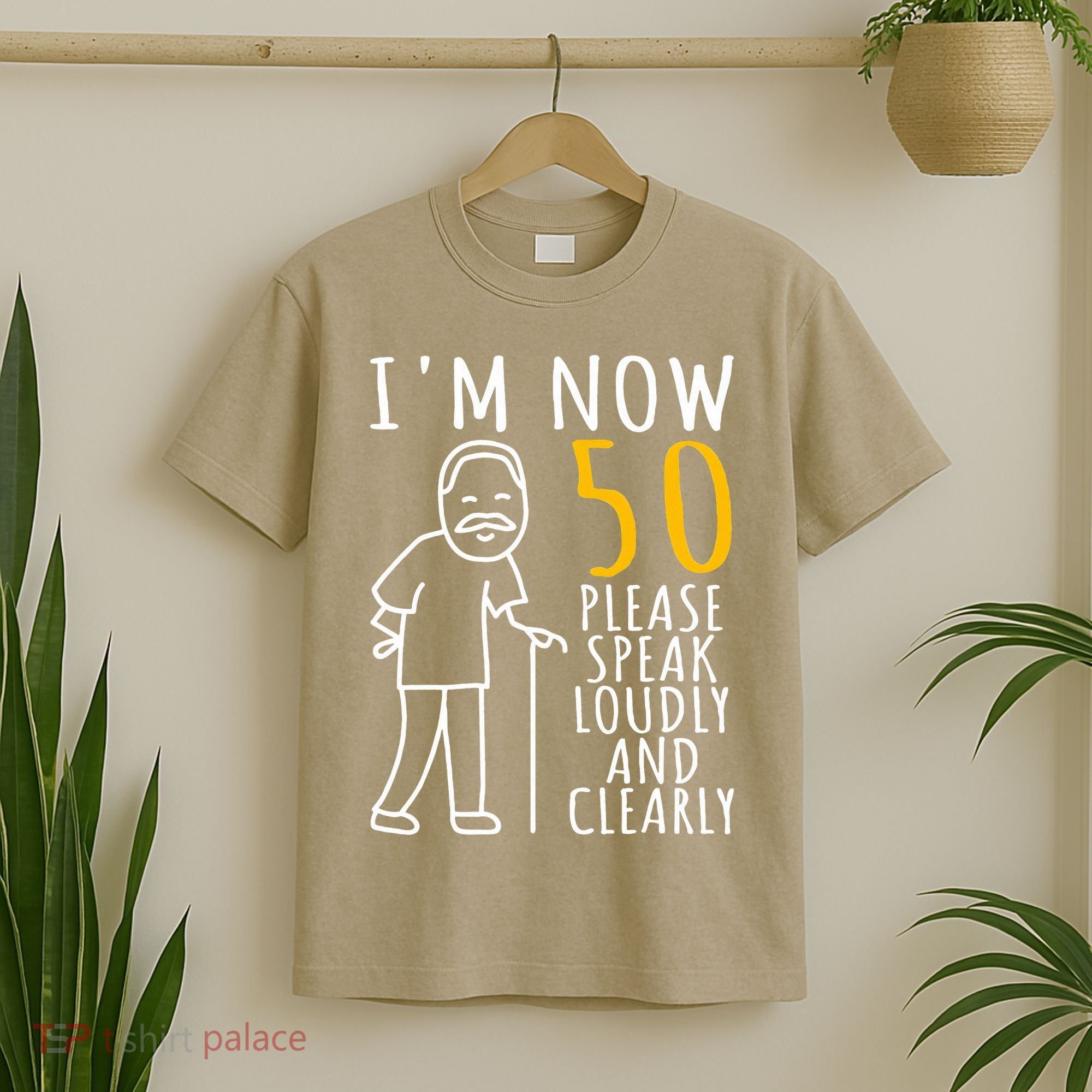 50th Birthday For Him I'm Now 50 Years Old Cool BDay T-Shirt