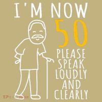 50th Birthday For Him I'm Now 50 Years Old Cool BDay T-Shirt thumb 7