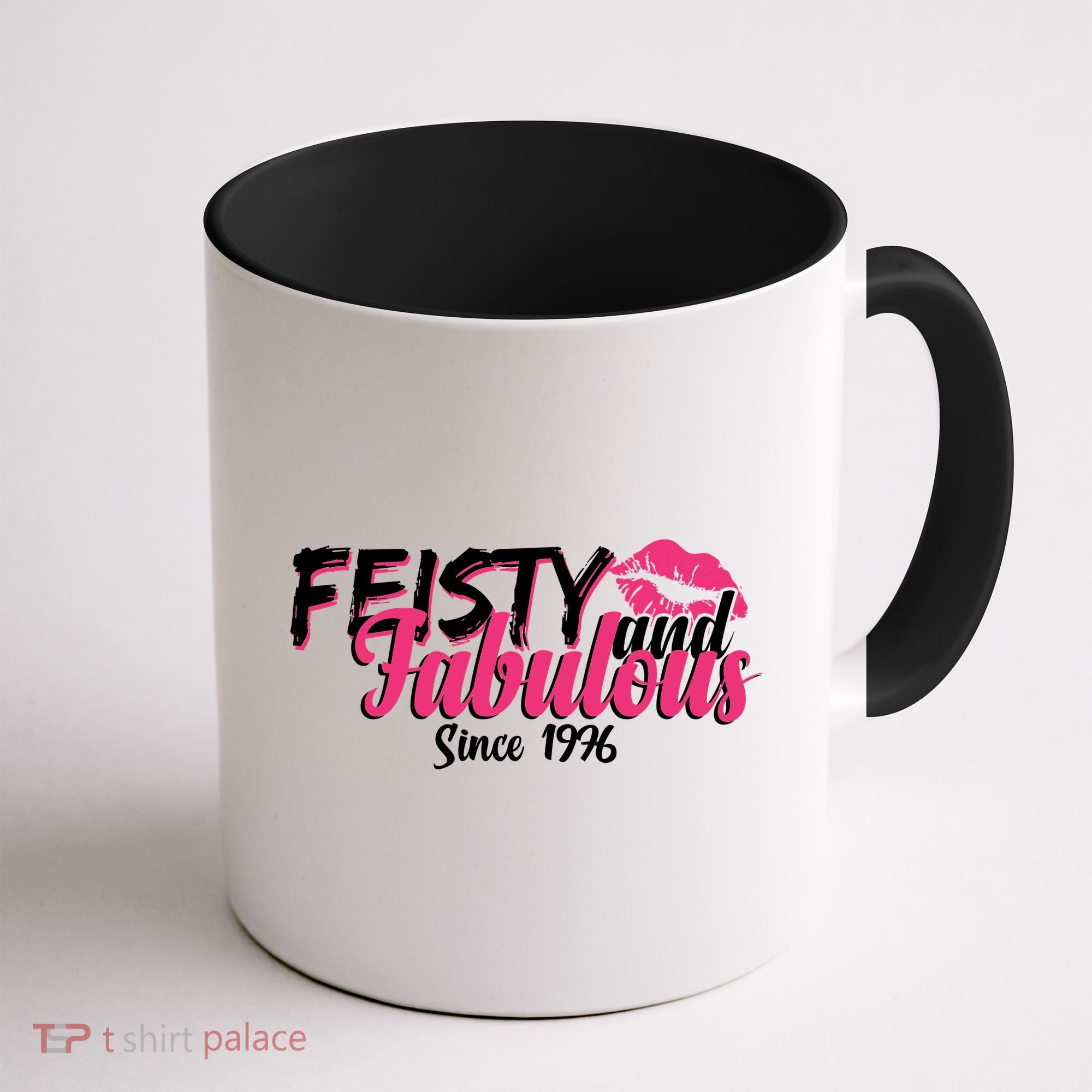 50th Birthday Feisty And Fabulous Since 1976  Coffee Mug