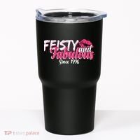 50th Birthday Feisty And Fabulous Since 1976  Tumbler thumb 0