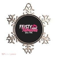 50th Birthday Feisty And Fabulous Since 1976  Ornament thumb 0