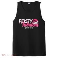 50th Birthday Feisty And Fabulous Since 1976  PosiCharge Competitor Tank thumb 0