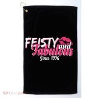 50th Birthday Feisty And Fabulous Since 1976  Golf Towel thumb 0