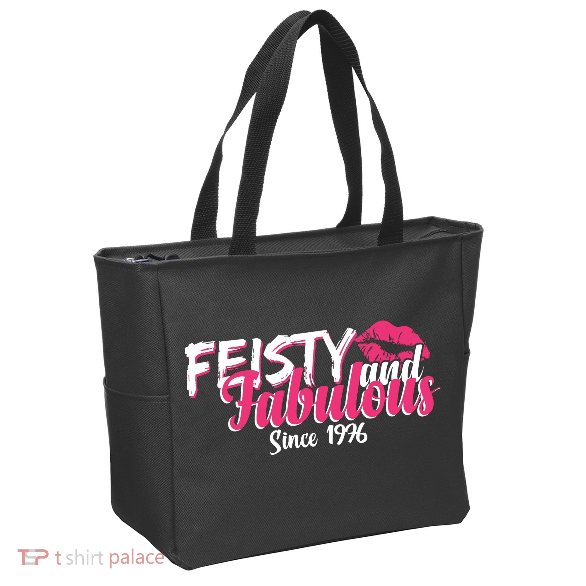 50th Birthday Feisty And Fabulous Since 1976  Tote Bag