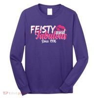 50th Birthday Feisty And Fabulous Since 1976  Long Sleeve Shirt thumb 0