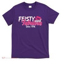 50th Birthday Feisty And Fabulous Since 1976  T-Shirt thumb 0