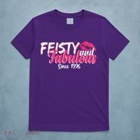 50th Birthday Feisty And Fabulous Since 1976  T-Shirt thumb 5