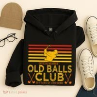 50th Birthday Funny Golf Old Balls Club Member Hoodie thumb 4