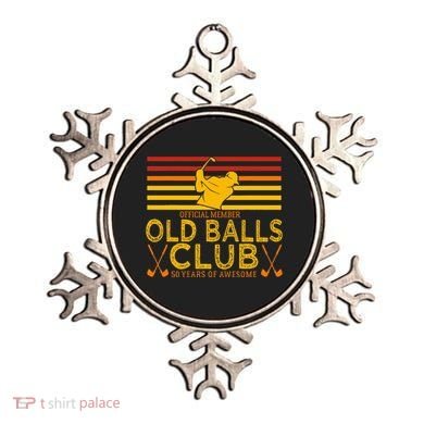 50th Birthday Funny Golf Old Balls Club Member Ornament