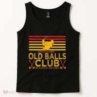 50th Birthday Funny Golf Old Balls Club Member Tank Top thumb 2