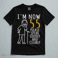  55th Birthday For Him | I'm Now 55 Years Old | Cool BDay T-Shirt thumb 5