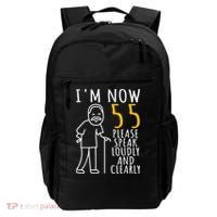  55th Birthday For Him | I'm Now 55 Years Old | Cool BDay Backpack thumb 0