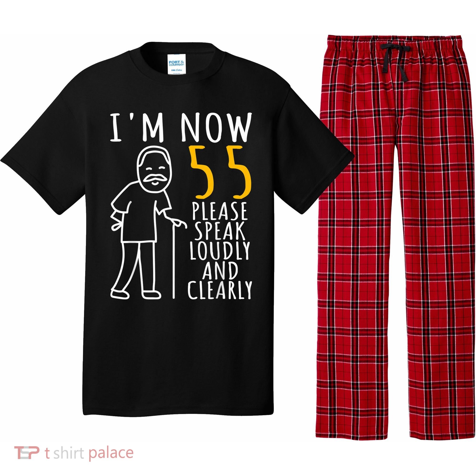  55th Birthday For Him | I'm Now 55 Years Old | Cool BDay Pajama Set