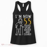  55th Birthday For Him | I'm Now 55 Years Old | Cool BDay Women's Tank Top thumb 0