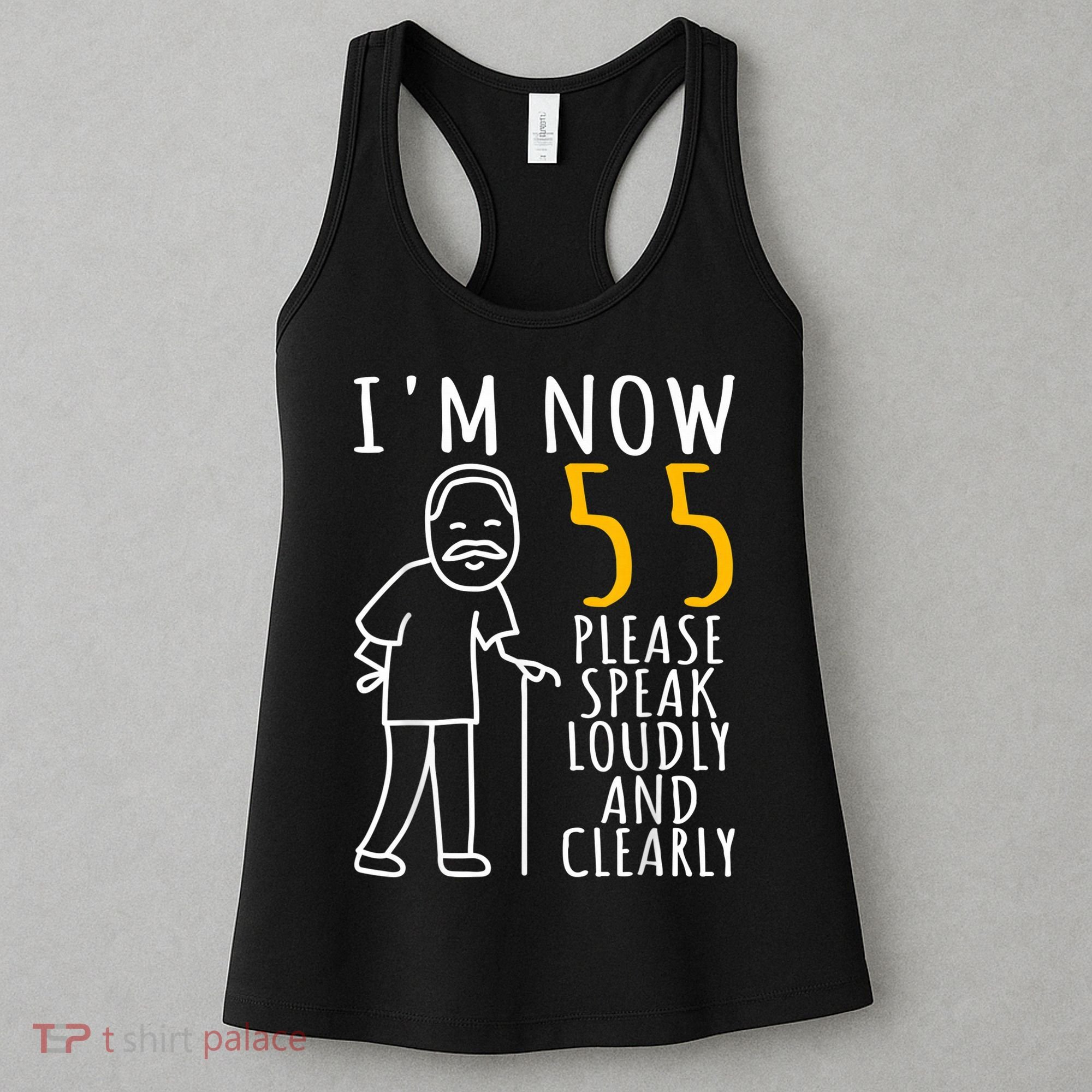  55th Birthday For Him | I'm Now 55 Years Old | Cool BDay Women's Tank Top