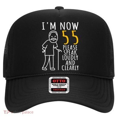  55th Birthday For Him | I'm Now 55 Years Old | Cool BDay Hat