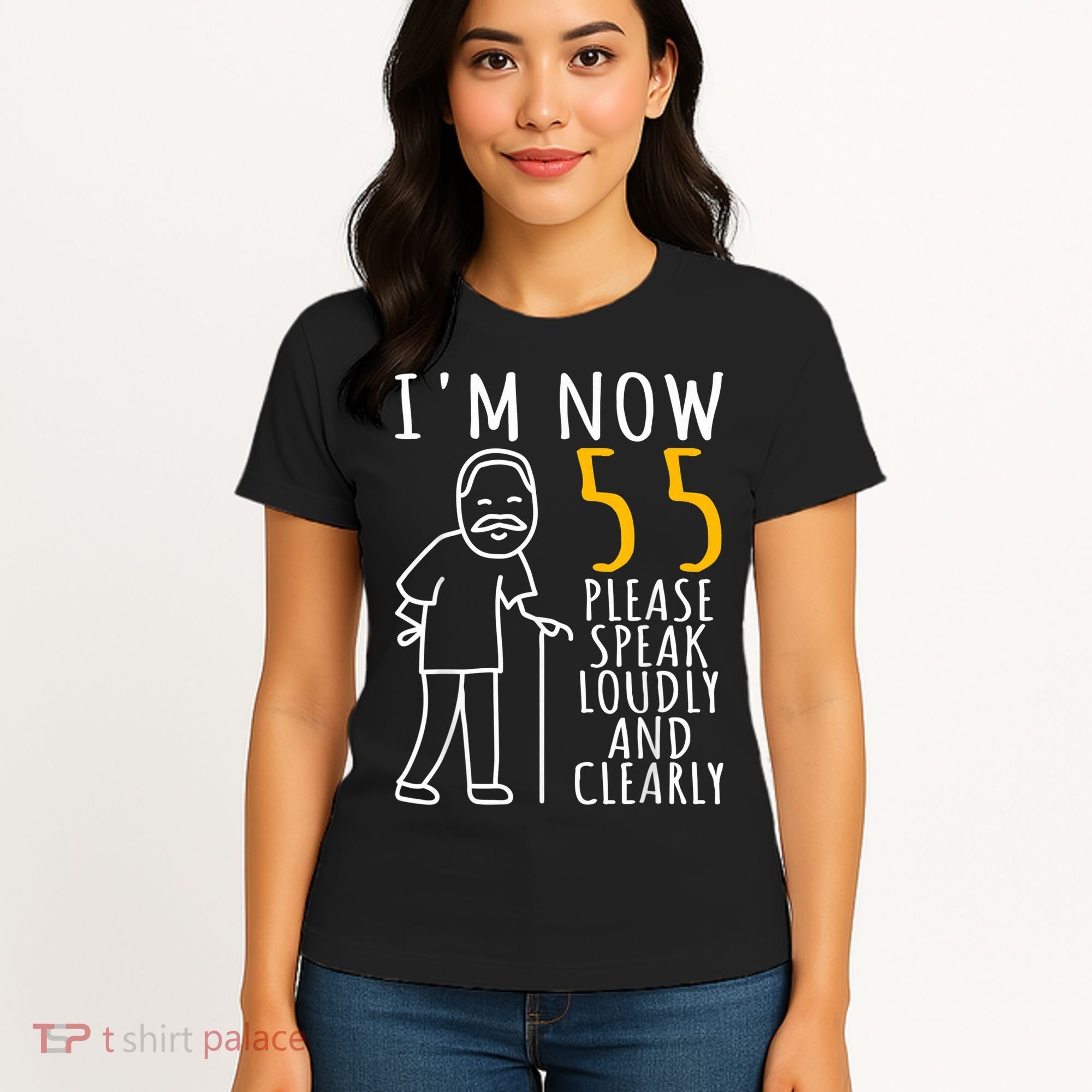  55th Birthday For Him | I'm Now 55 Years Old | Cool BDay Women's T-Shirt