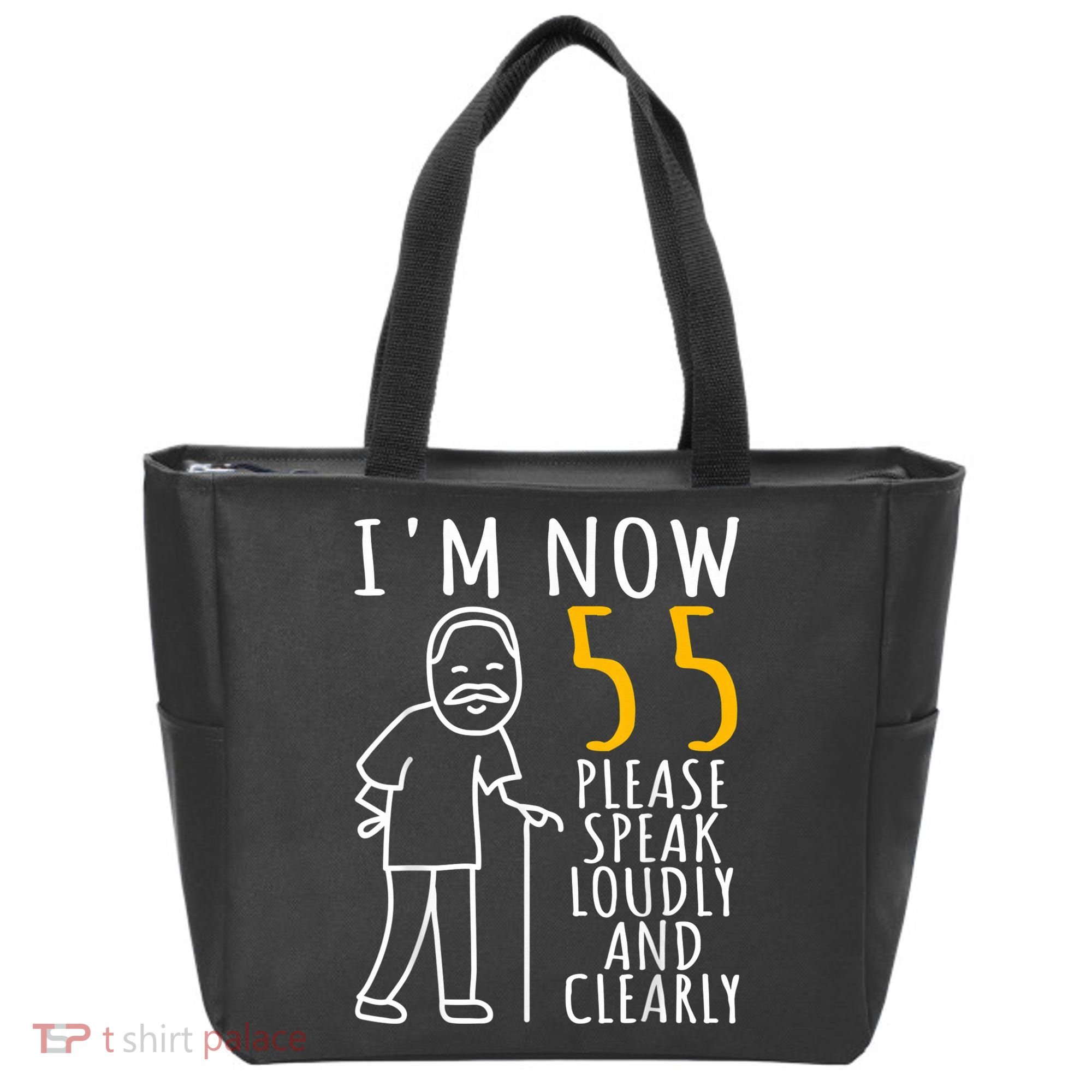 55th Birthday For Him | I'm Now 55 Years Old | Cool BDay Tote Bag
