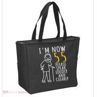  55th Birthday For Him | I'm Now 55 Years Old | Cool BDay Tote Bag thumb 2