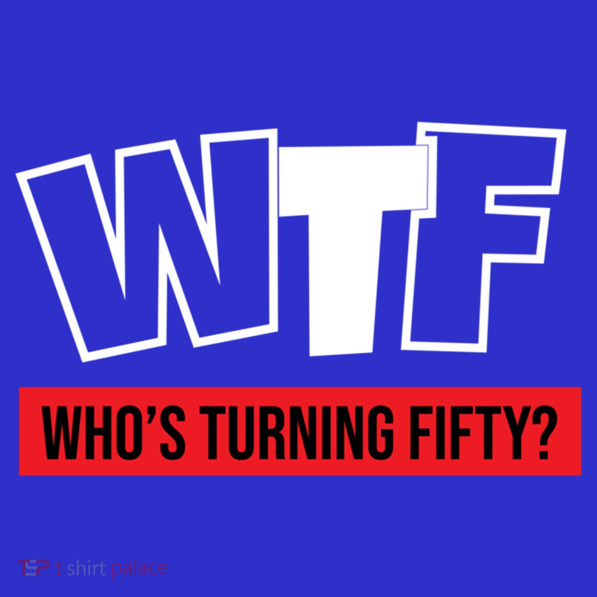 50th Birthday Funny Wtf Whos Turning Fifty Gift Women's Tank Top