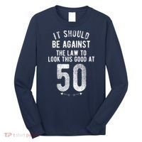 50th Birthday Gag Gift Idea 50 Year Old Joke Long Sleeve Shirt thumb 0