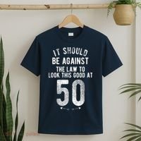 50th Birthday Gag Gift Idea 50 Year Old Joke T-Shirt thumb 2