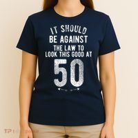 50th Birthday Gag Gift Idea 50 Year Old Joke T-Shirt thumb 4