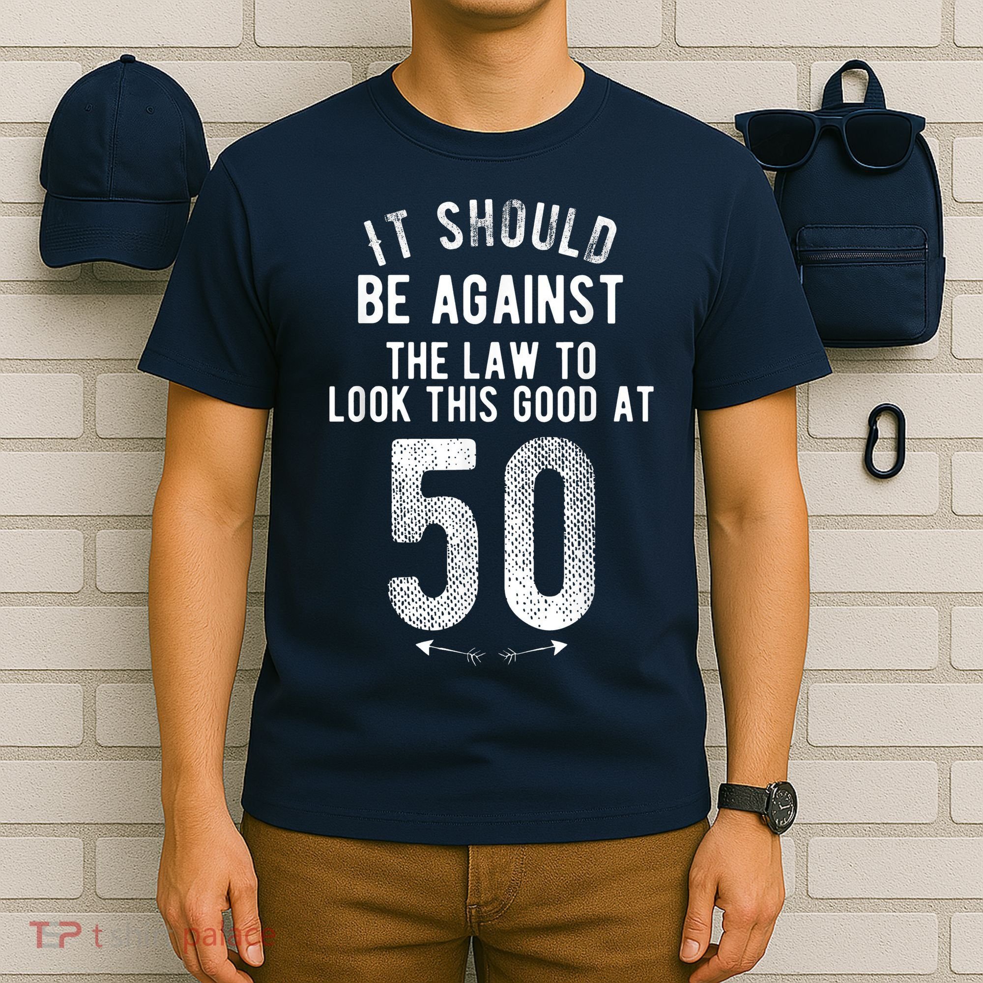 50th Birthday Gag Gift Idea 50 Year Old Joke T-Shirt