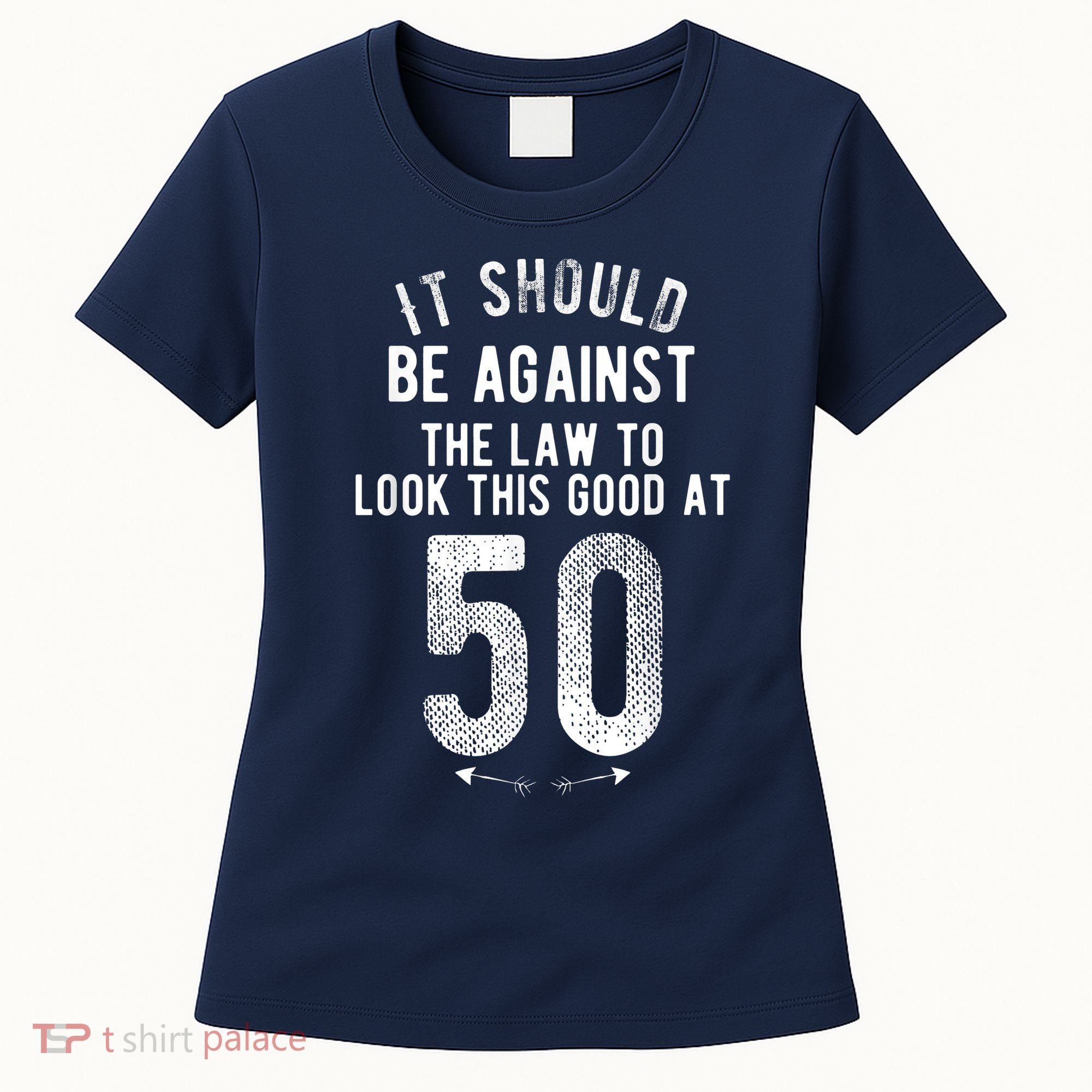 50th Birthday Gag Gift Idea 50 Year Old Joke Women's T-Shirt