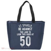 50th Birthday Gag Gift Idea 50 Year Old Joke Tote Bag thumb 0