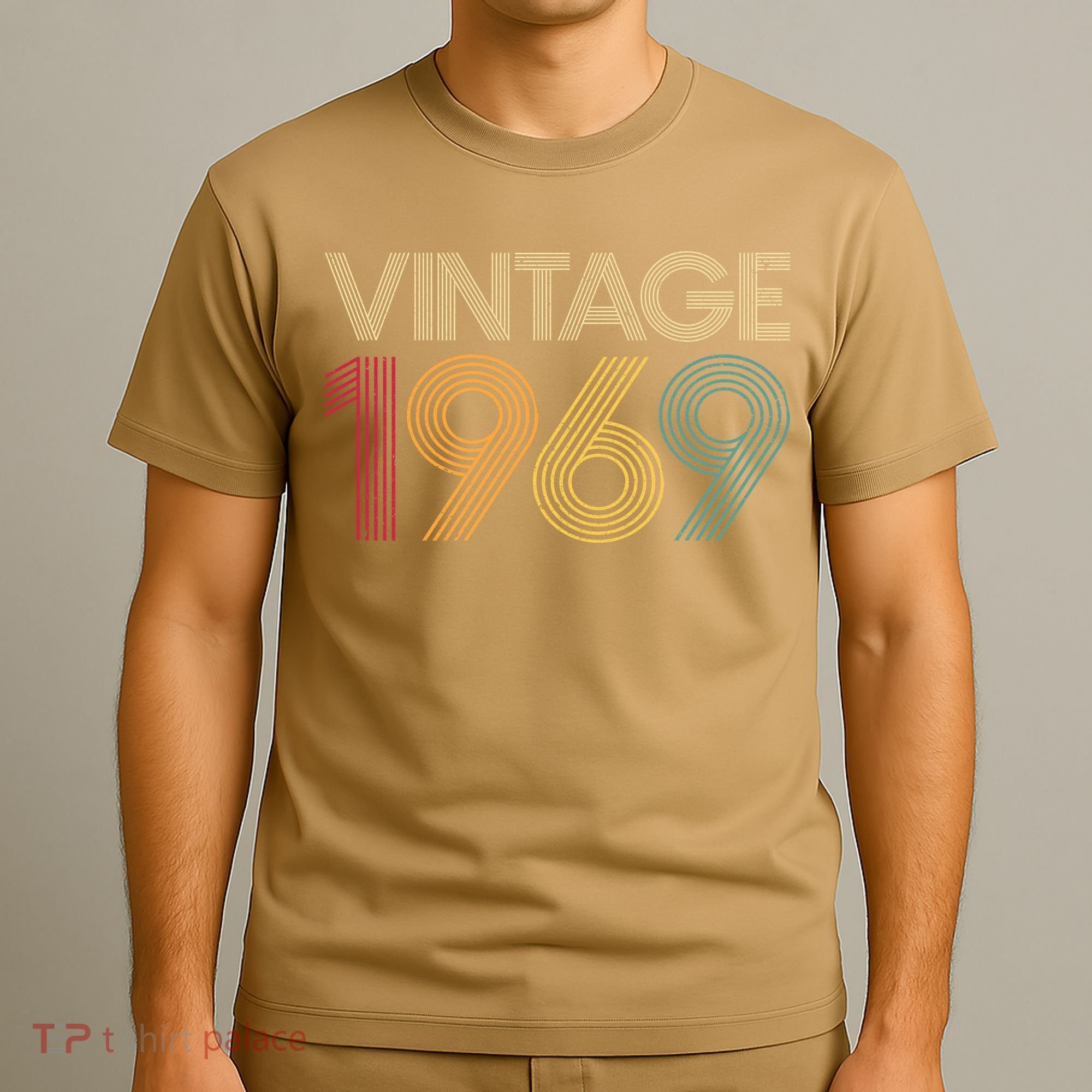 51st Birthday Gift Vintage 1969 Classic Men Women 51 Years T-Shirt