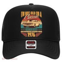 50th Birthday I'm Not Old I'm A Classic Custom Built Car 1976 Hat thumb 0
