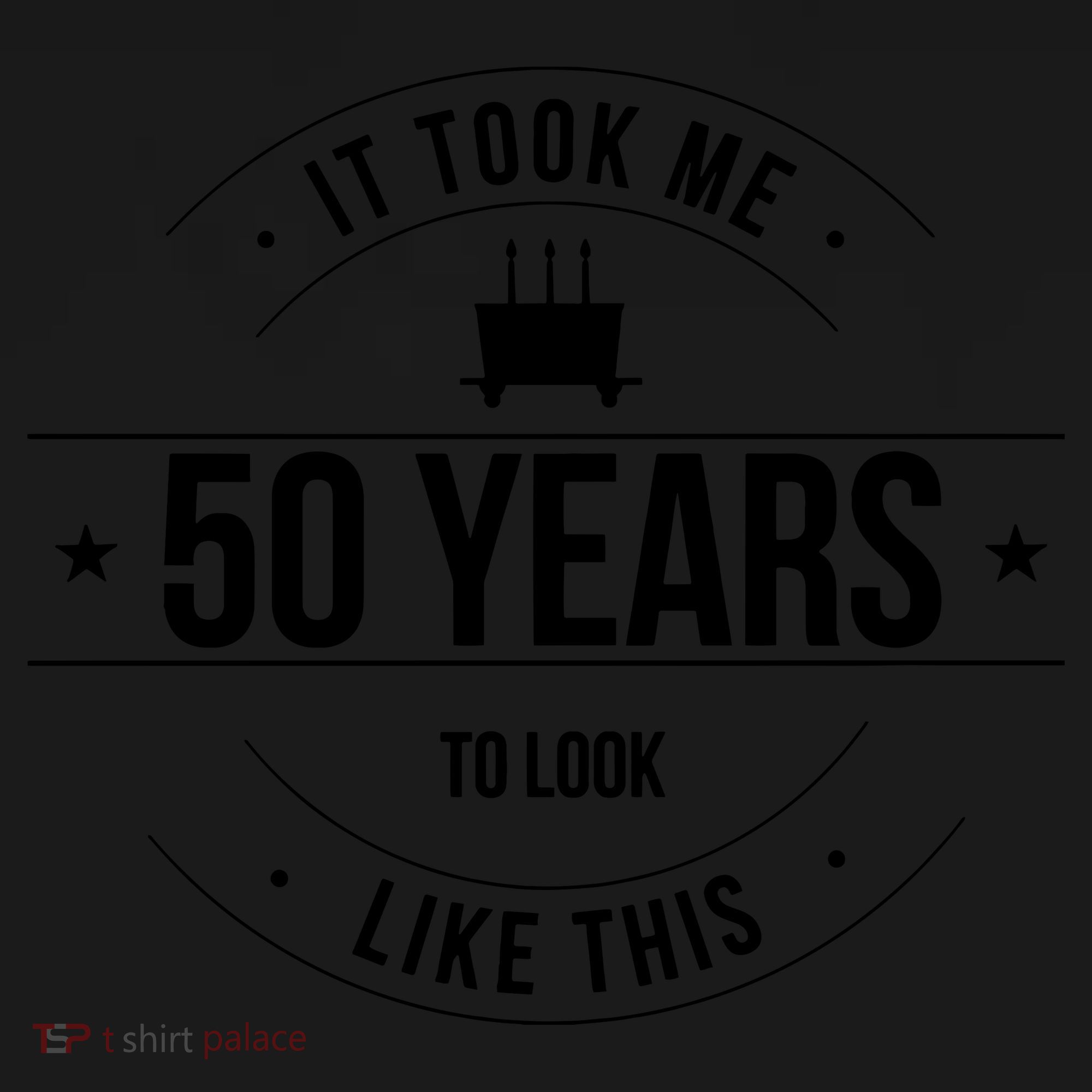 50th Birthday It Took 50 Years To Look This Good USA-Made Doggie Bandana