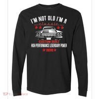 50th Birthday I'm Not Old I'm A Classic 1976 Custom Built High Performance Legendary Power Comfort Colors Heavyweight Long Sleeve T-Shirt thumb 0