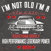 50th Birthday I'm Not Old I'm A Classic 1976 Custom Built High Performance Legendary Power Vector Backpack thumb 2